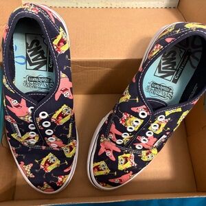 Vans SpongeBob and Patrick Sneakers - Navy and White
